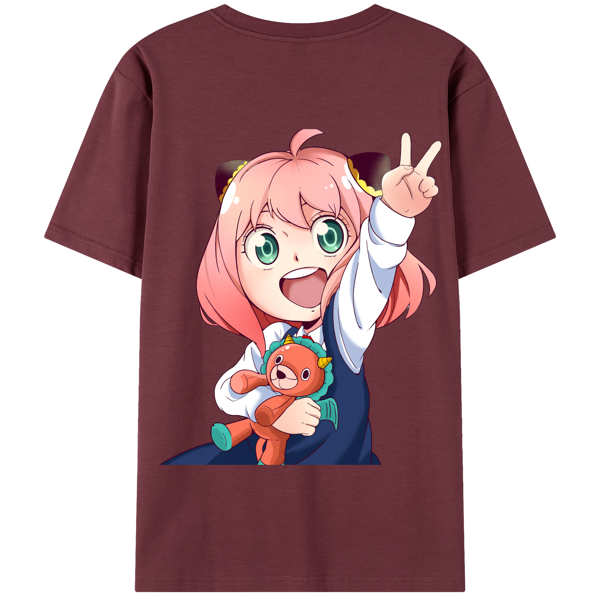 （画像用） SPY×FAMILY间谍家家酒 綿100％半袖Tシャツ（背面プリント）